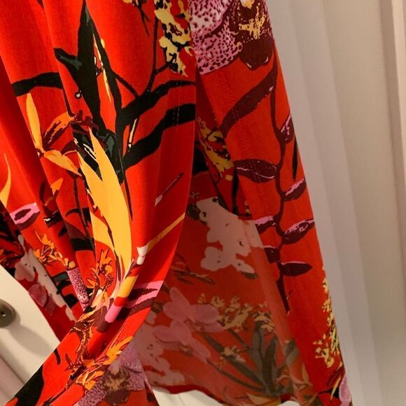 G.I.L.I. Tropical Maxi Dress Size 1XP NWOT - Picture 4 of 4